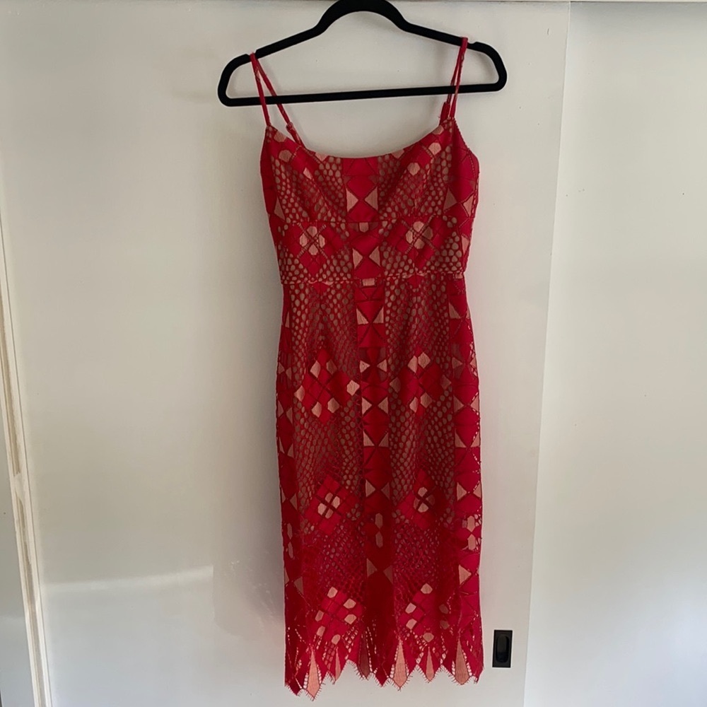 BCBGMAXAZRIA dress, worn once! Size 02